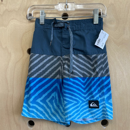 Blue & Grey Swim Board Shorts