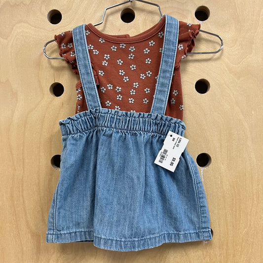 Denim Jumper Outfit