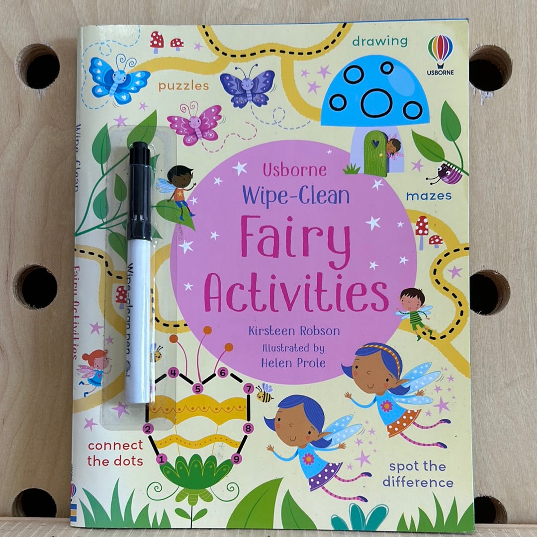 Wipe Clean Fairy Activities