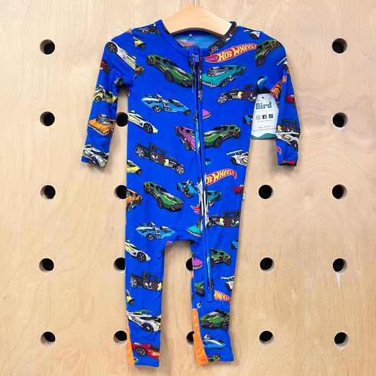 Blue Hot Wheels Bamboo Zippy