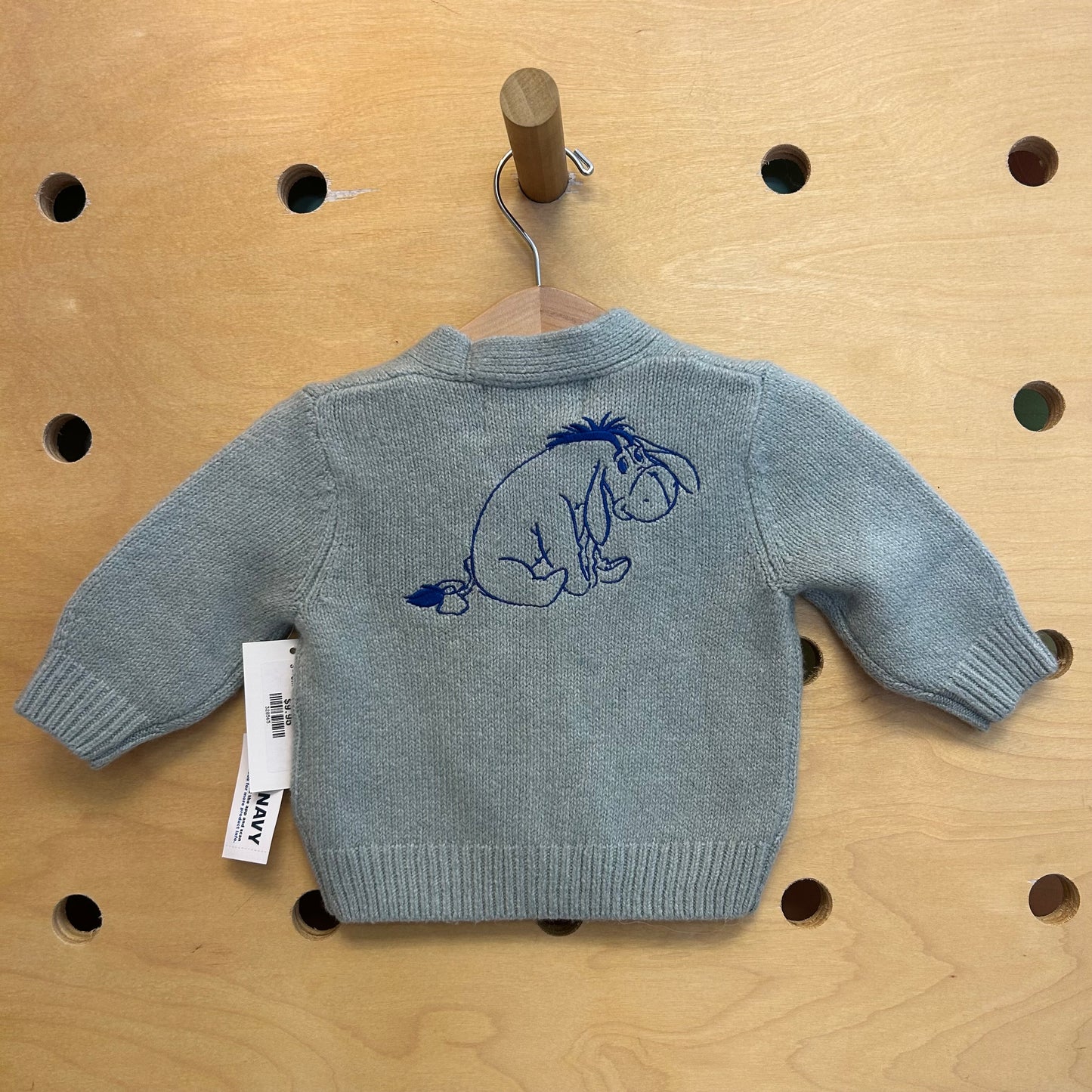 Dusty Blue Eeyore Cardigan NEW!