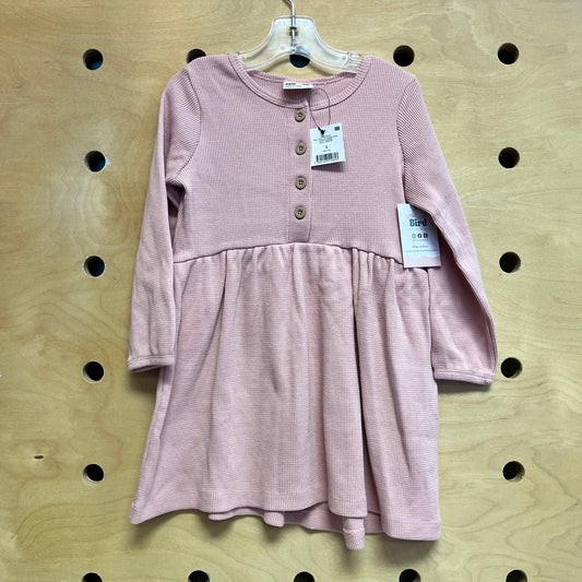 Pink Waffle Knit Dress NEW!!