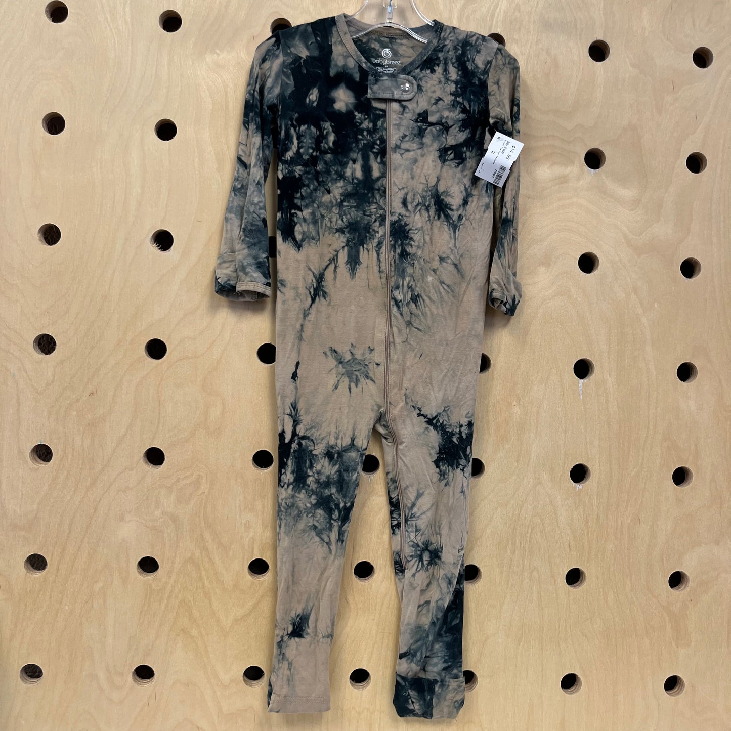 Brown Tie Dye Pajamas