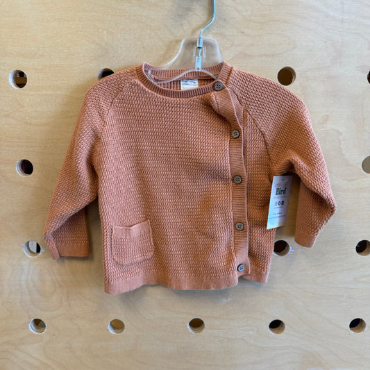 Brown Knit Cardigan