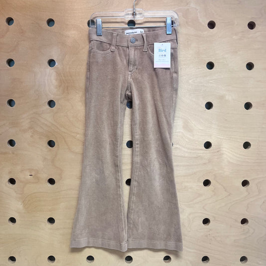 Tan High Rise Flare Cords