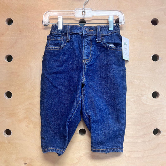Dark Wash Baggy Denim