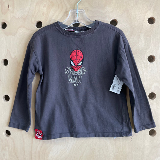 Grey Spiderman LS Tee