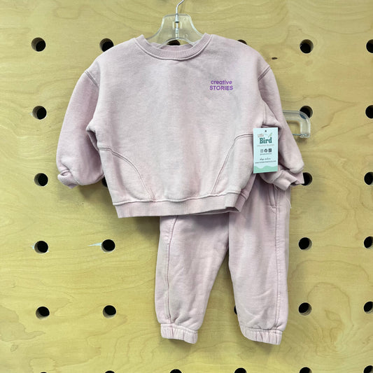 Pink Creative Stories Joggers Outfit