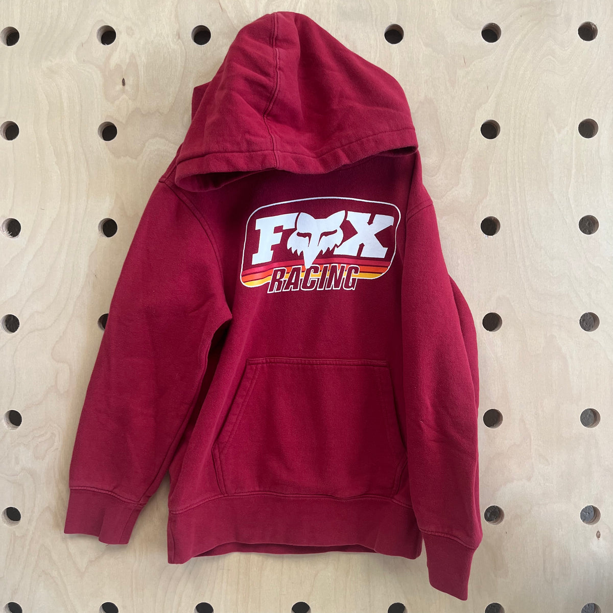 Red Logo Hoodie