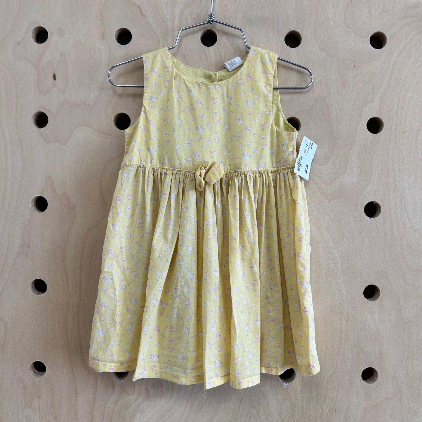 Yellow Floral Dress