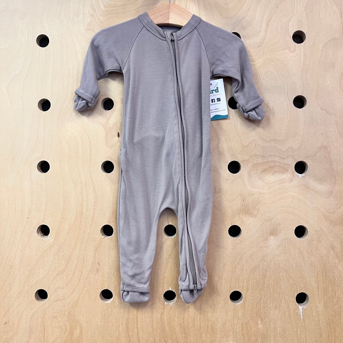 Grey Organic Zippy