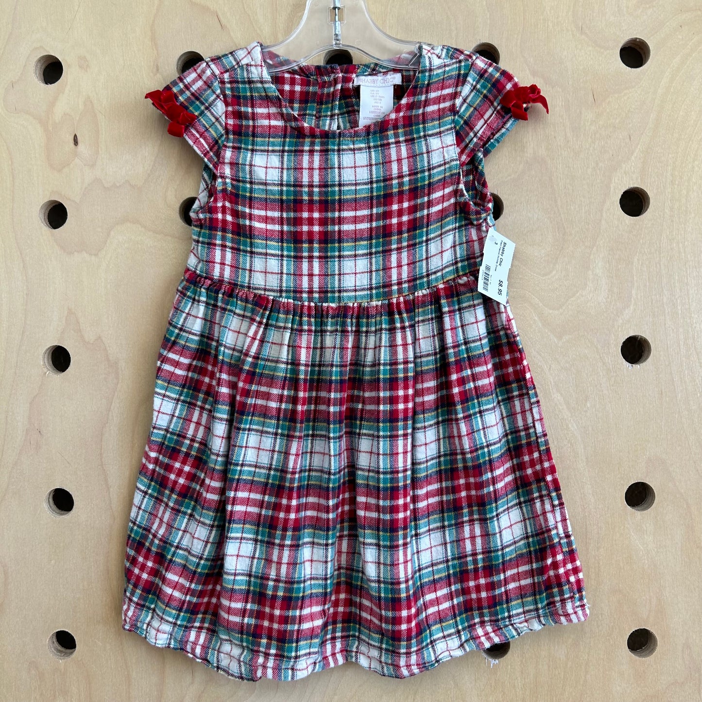 Plaid Flannel Holiday Dress