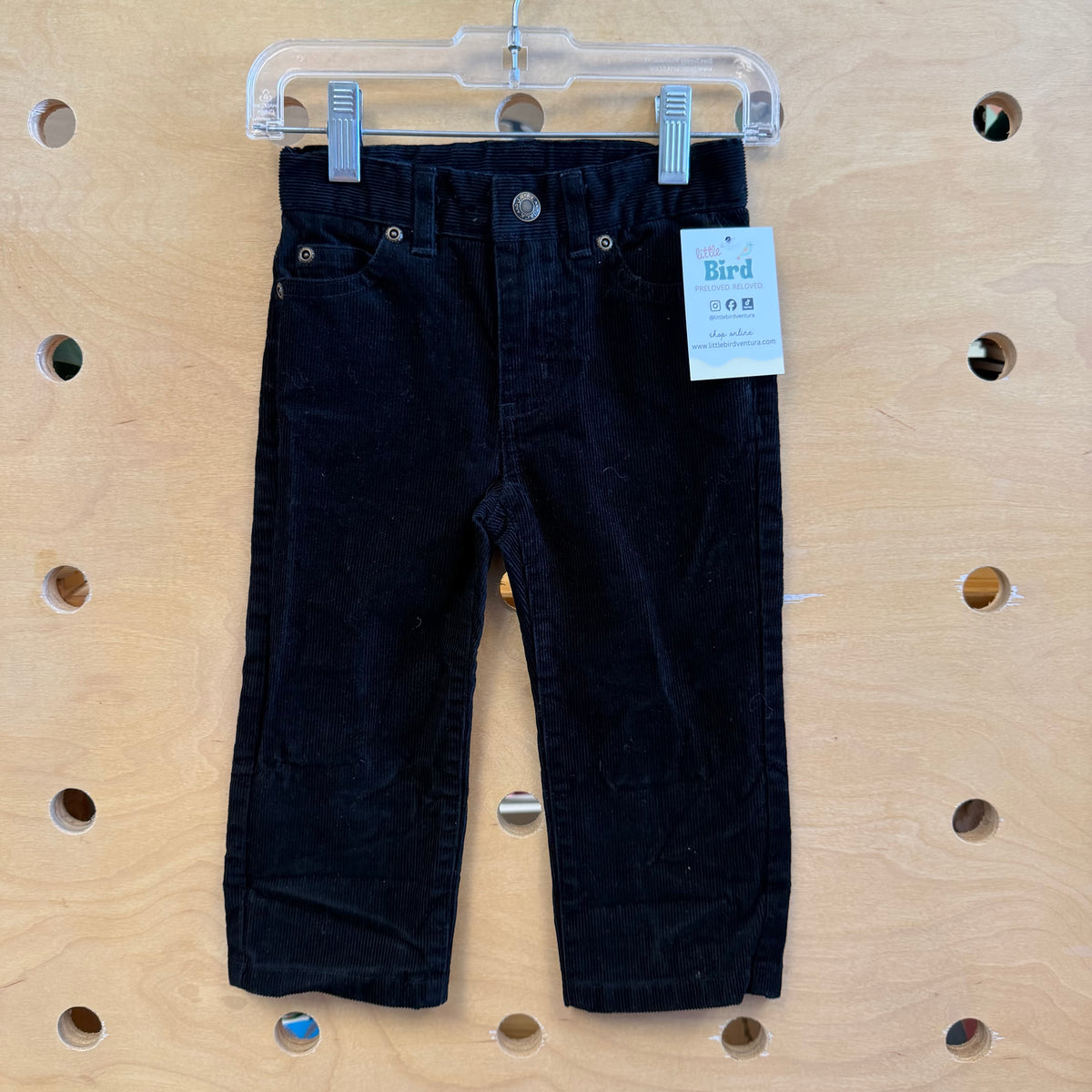 Black Cord Pants
