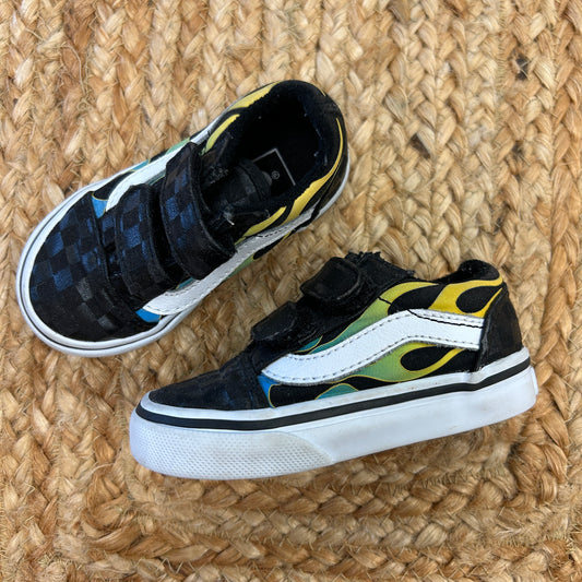 Old Skool V Flames Sneakers