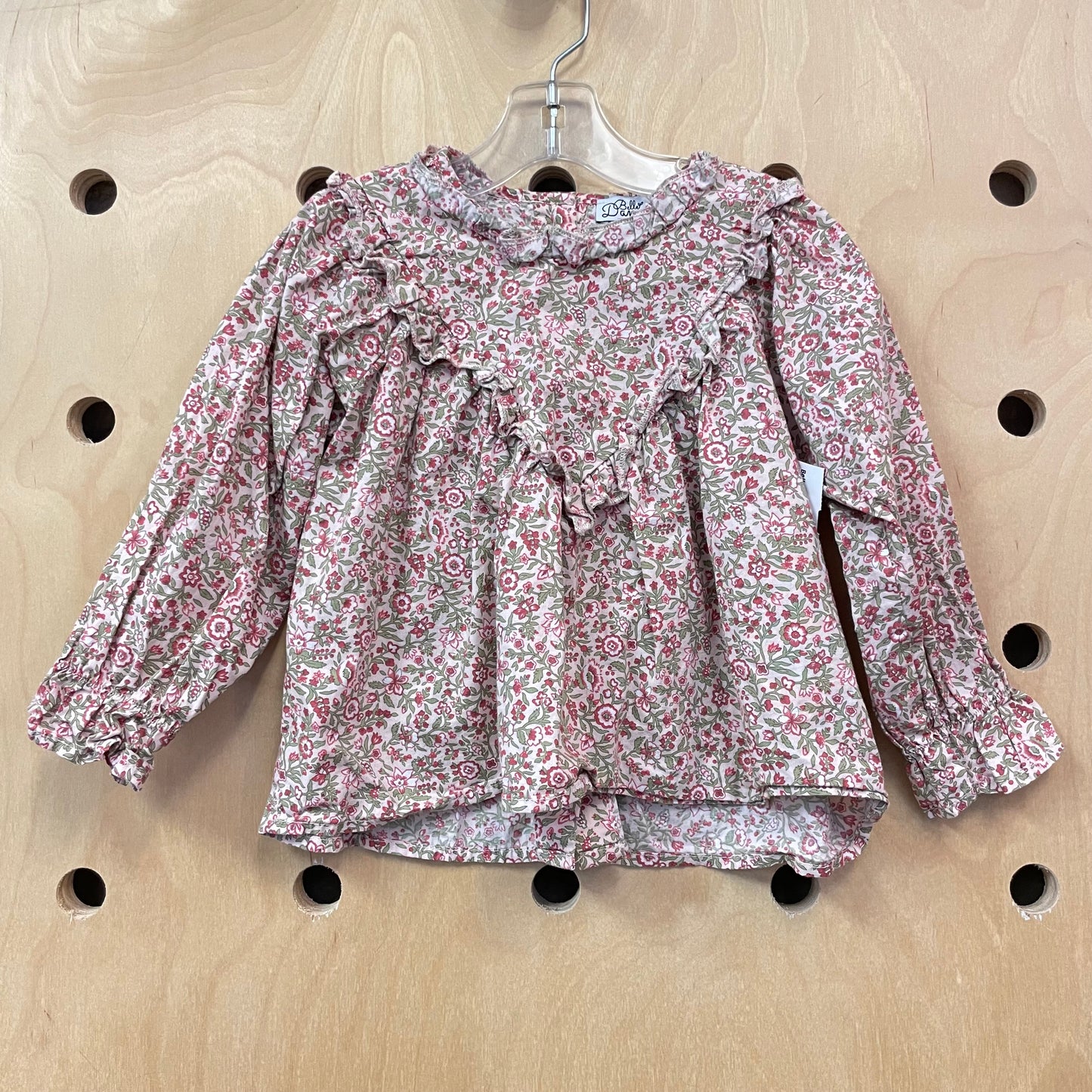 Pink Floral Top