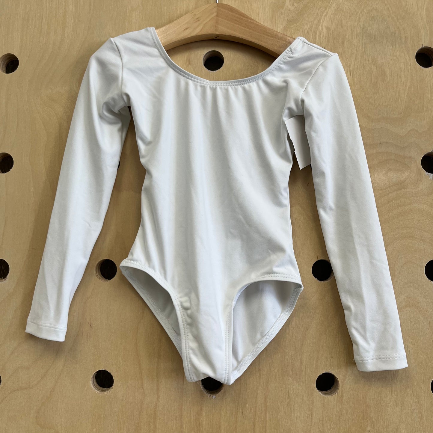White Long Sleeve Bodysuit