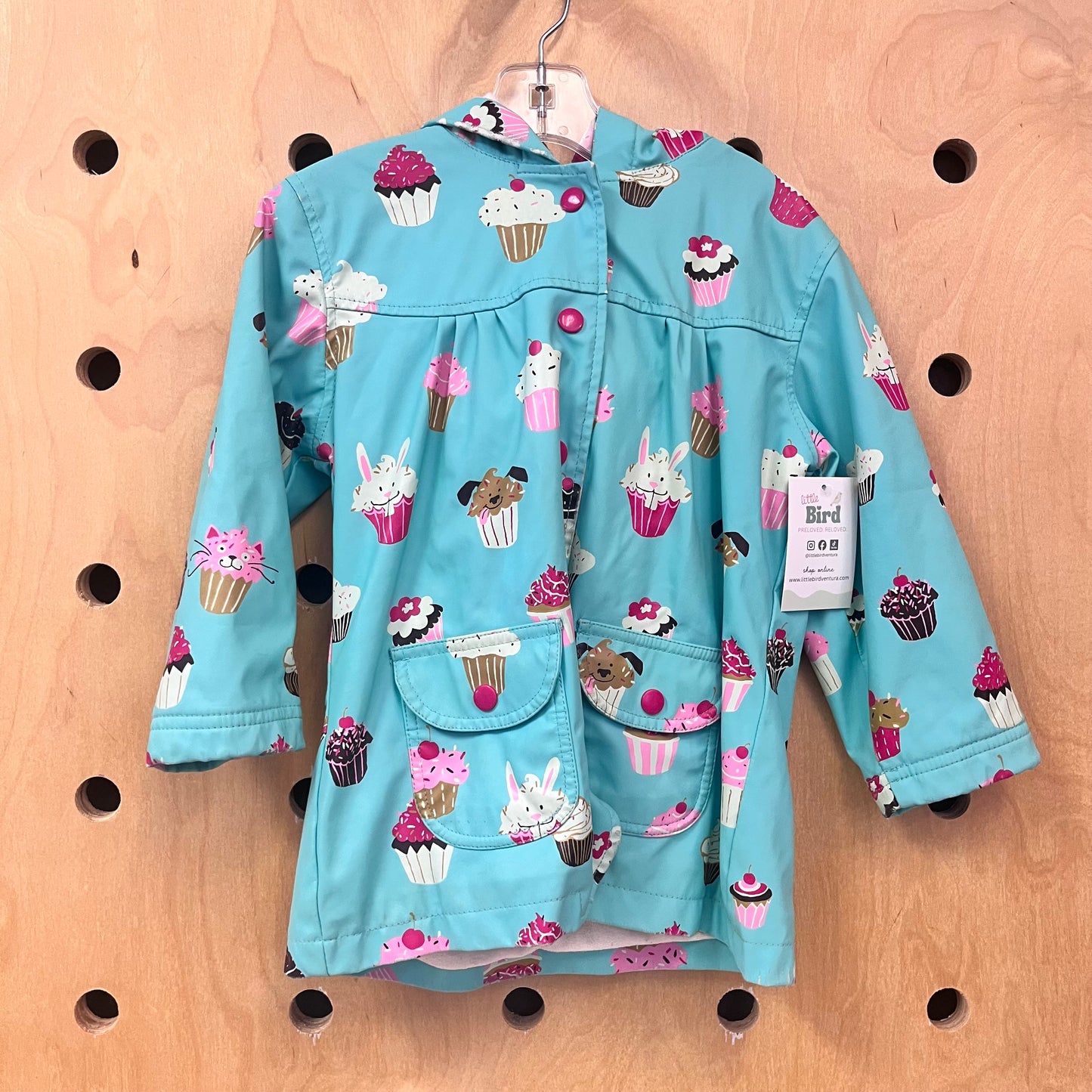 Puppy + Bunnycakes Rain Coat
