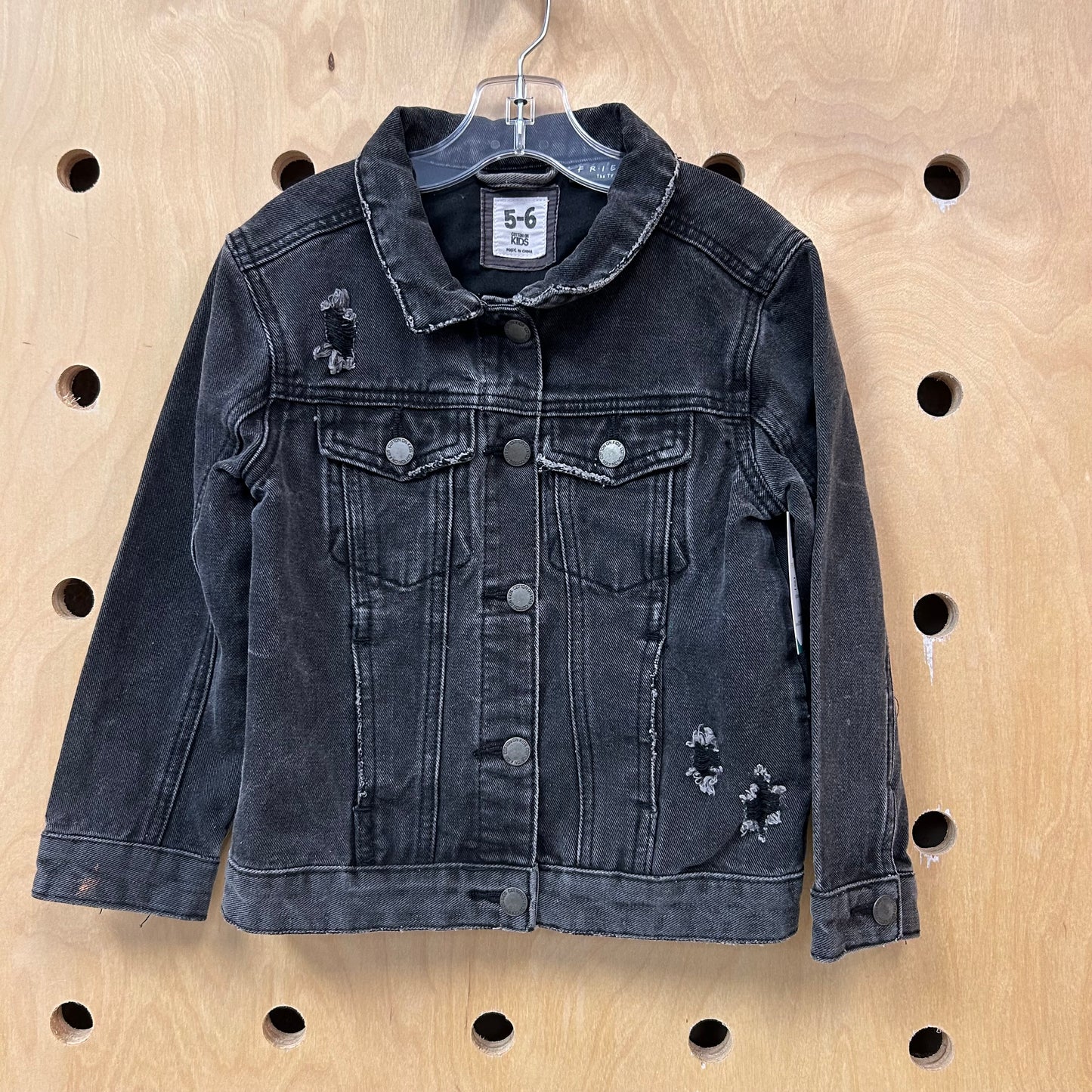 Black Friends Denim Jacket