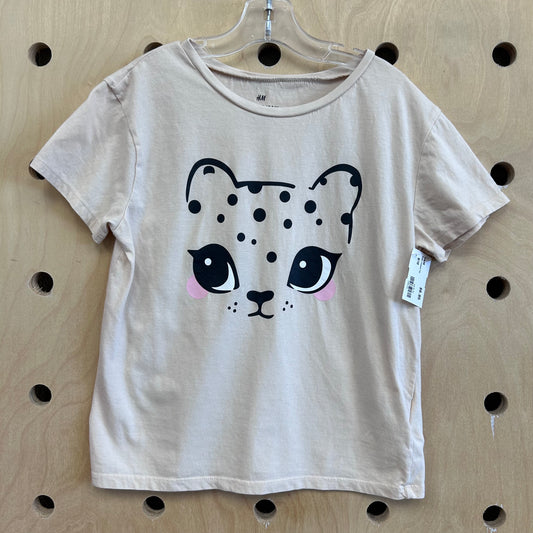 Beige Leopard Top