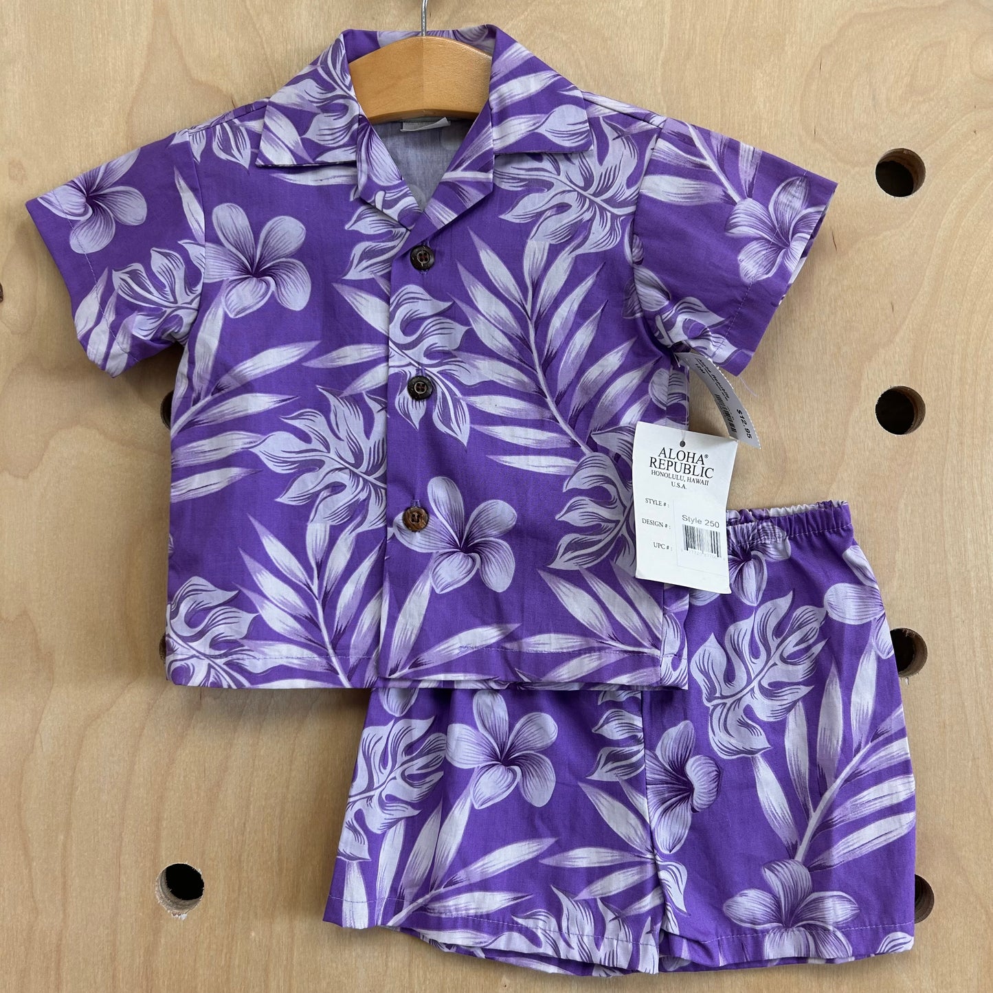 Purple Hawaiian Outfit NEW!