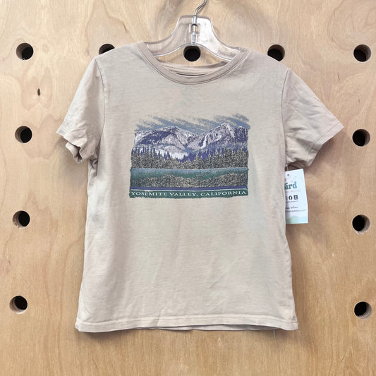 Beige Yosemite Tee