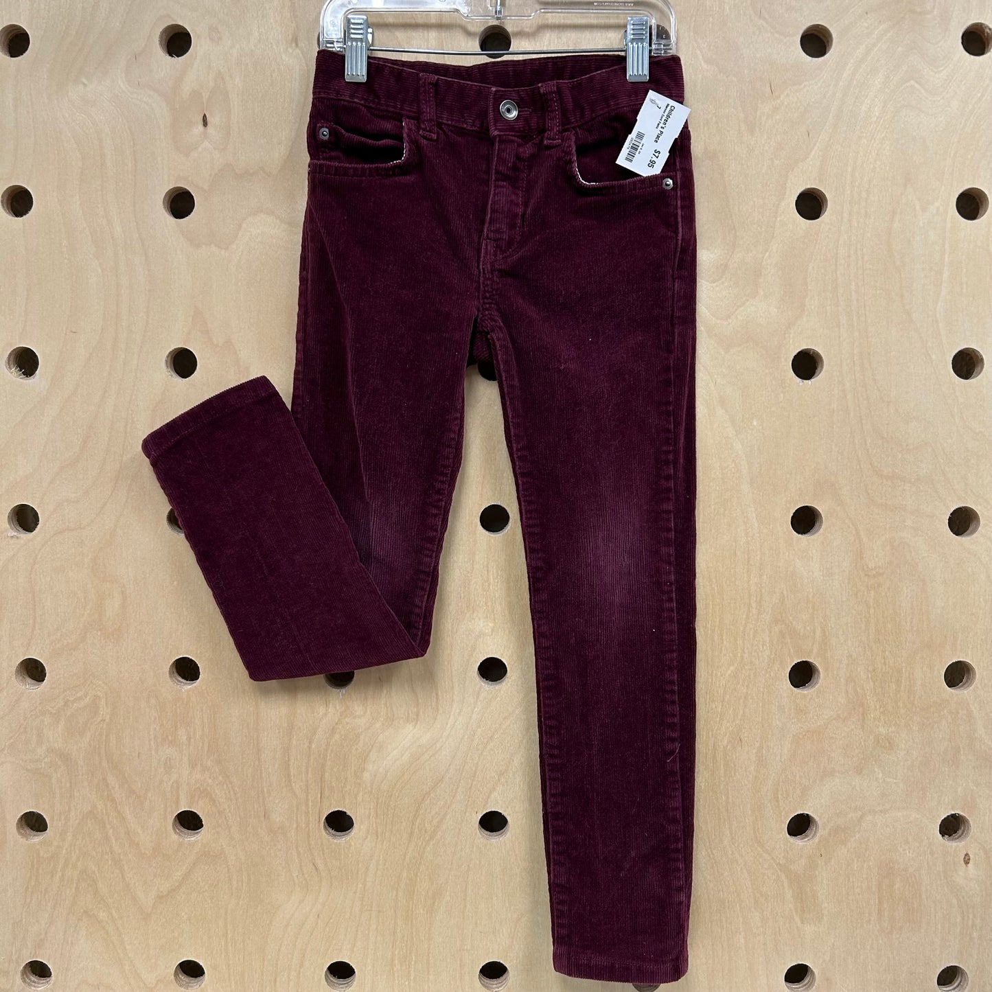 Maroon Cord Pants