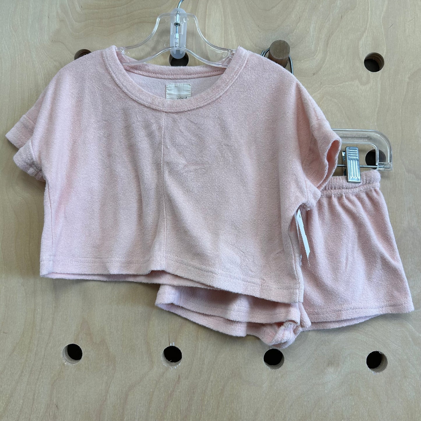 Peach French Terry Outfit