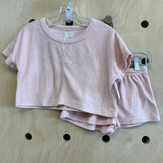 Peach French Terry Outfit