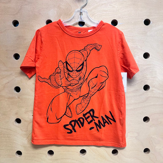 Orange Spiderman Tee