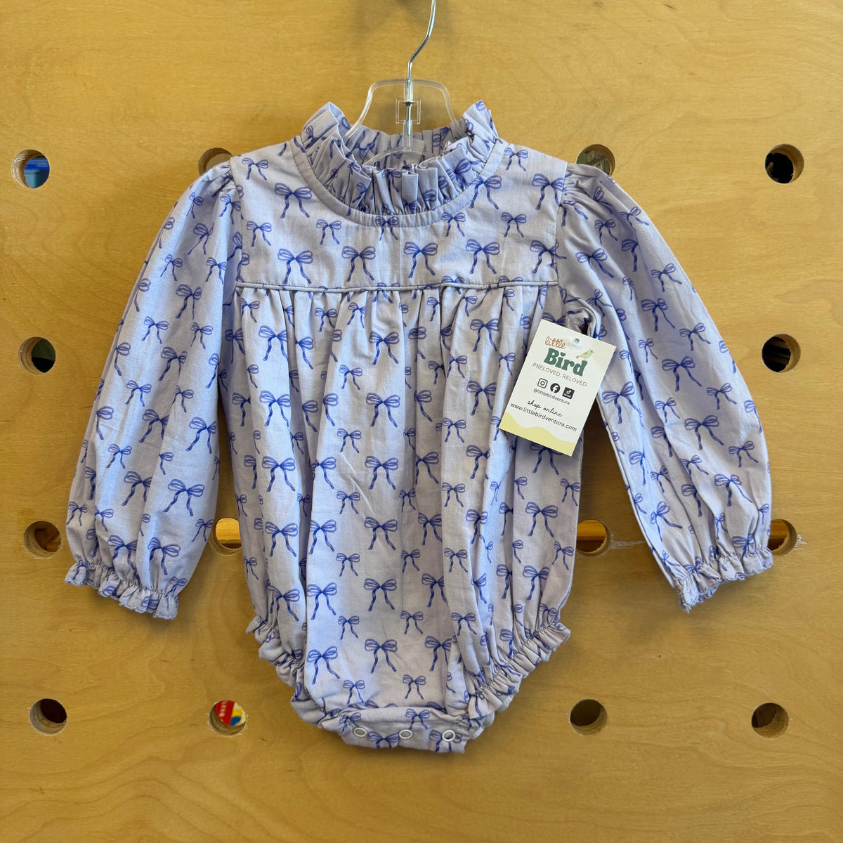 Lavender Bows Romper NEW!