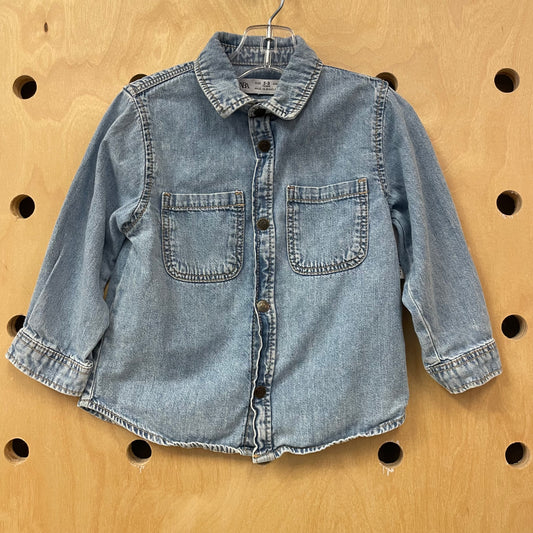 Denim Snap Shirt