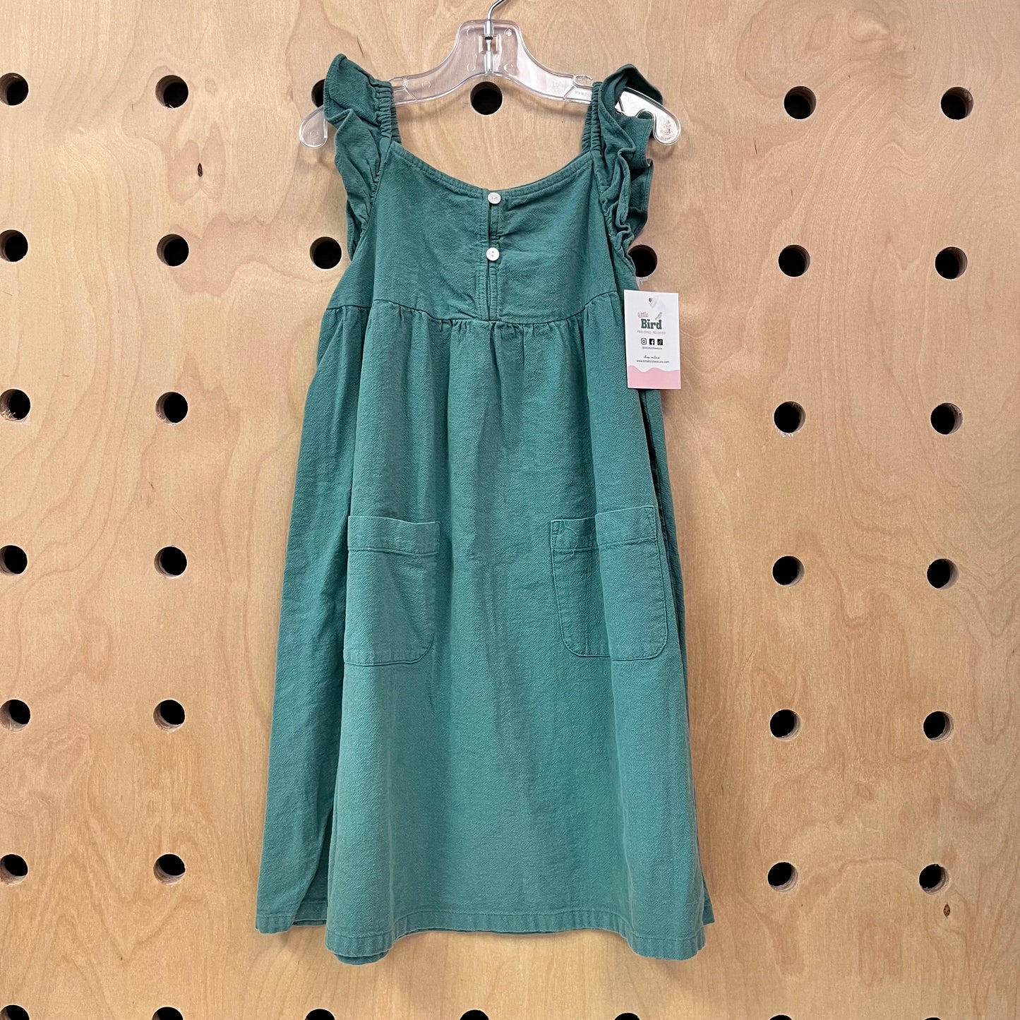 Green Cotton Dress