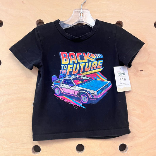 Black 'Back To The Future' Tee