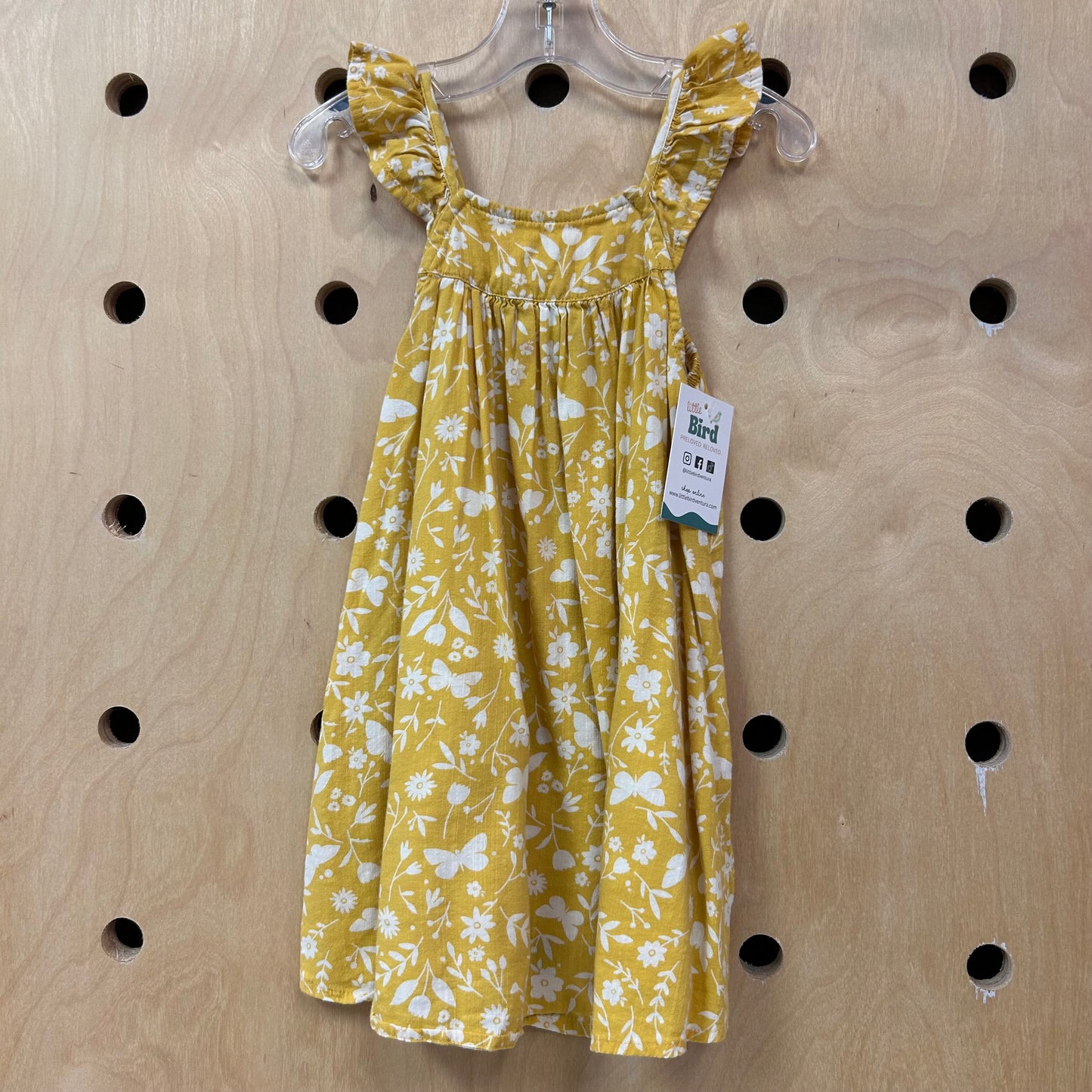 Yellow Floral Dress