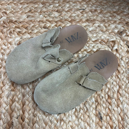 Tan Clogs