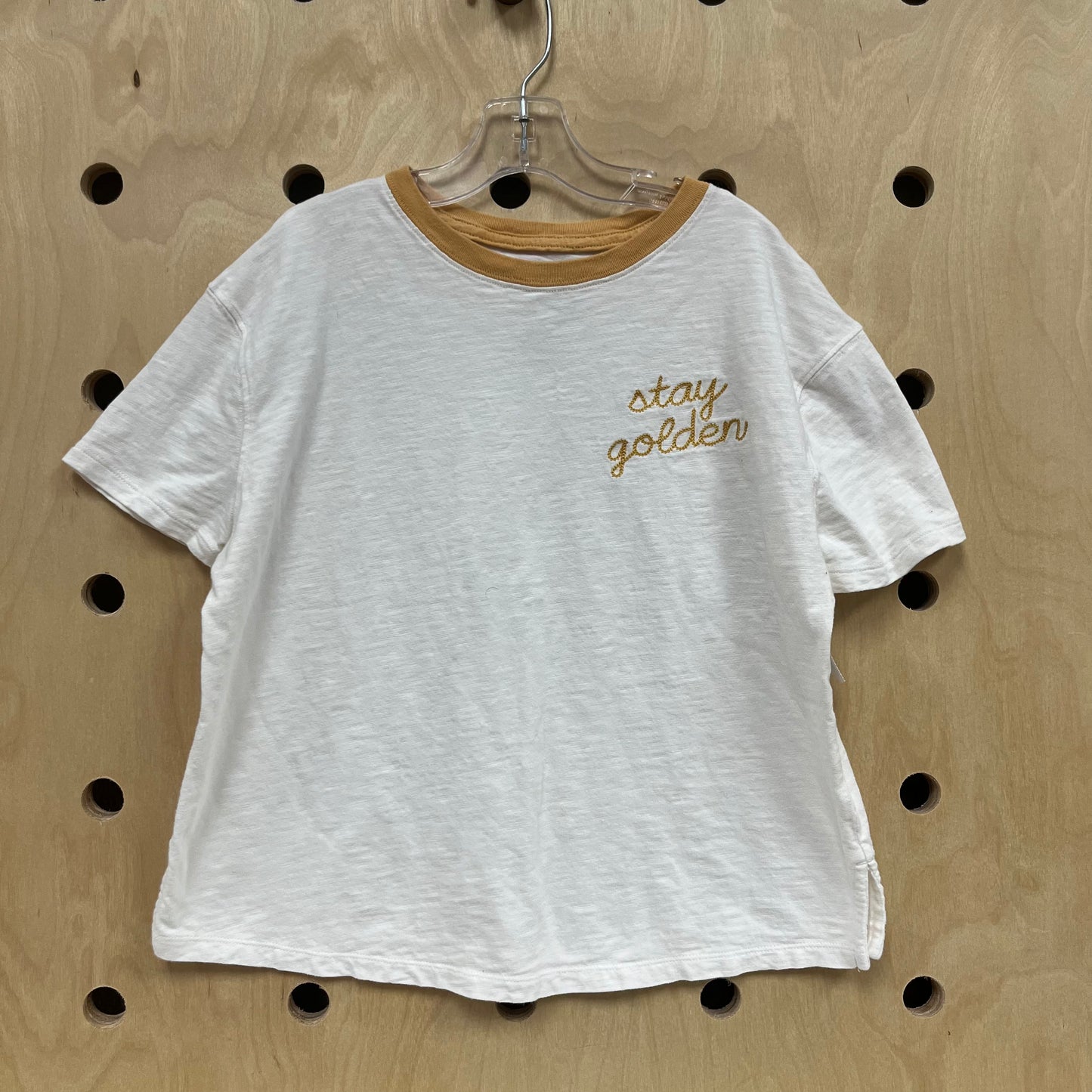 Stay Golden Embroidered Tee