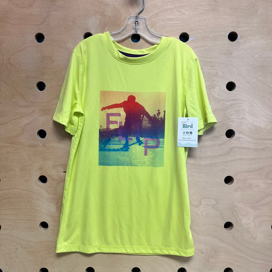 Yellow 'Flip' Quick Dry Tee