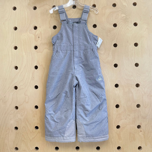 Grey Snow Bib