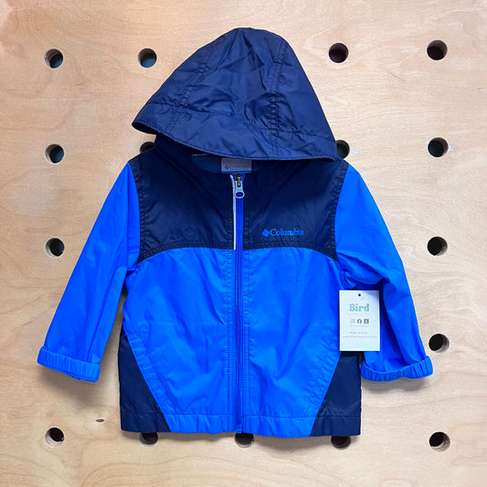 Blue Windbreaker