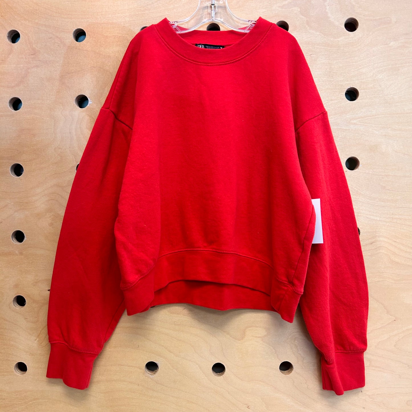 Red Crewneck Sweatshirt