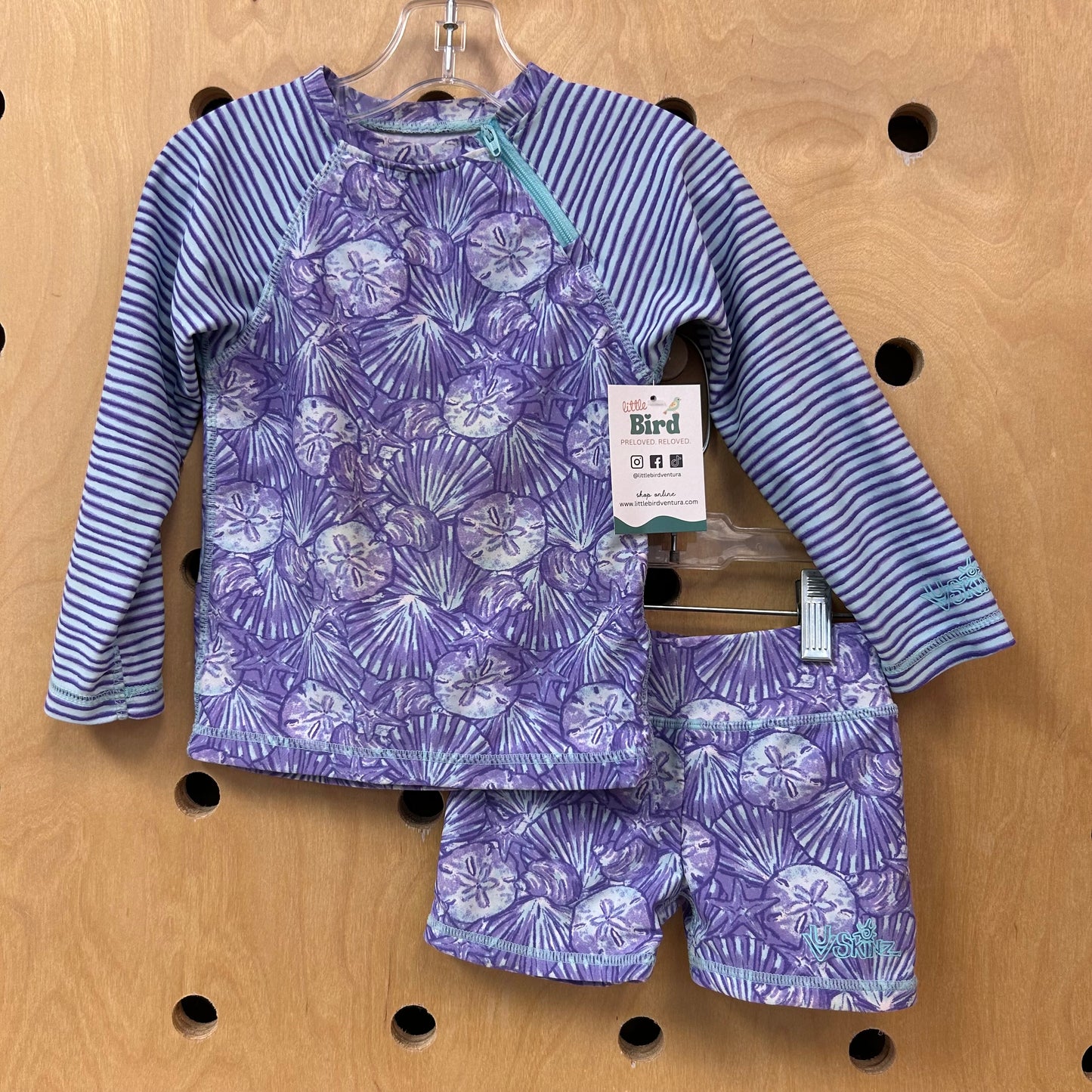 Purple Sand Dollars Swimsuit