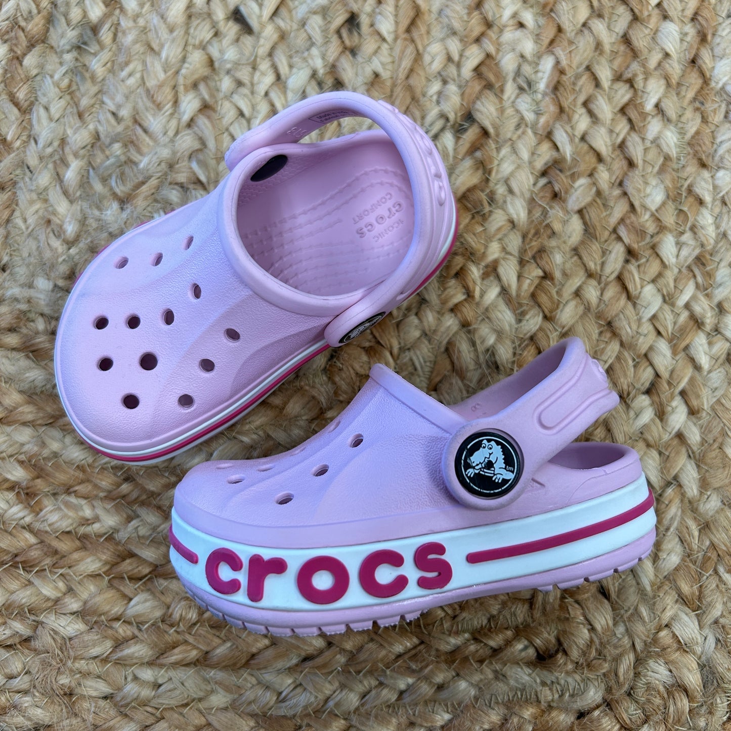 Light/Hot Pink Clogs