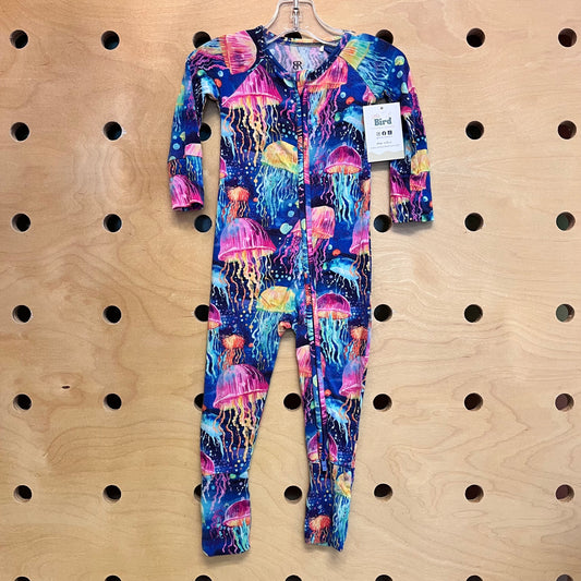 Colorful Jellyfish Bamboo Zippy
