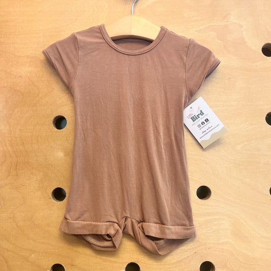 Brown Bamboo Romper