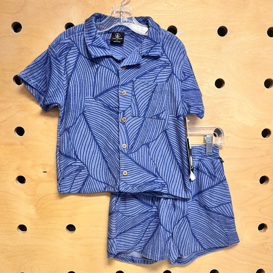 Blue Terry Leaf Outfit NEW!