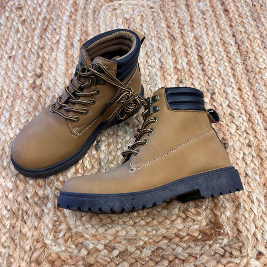 Brown Lumber Boots
