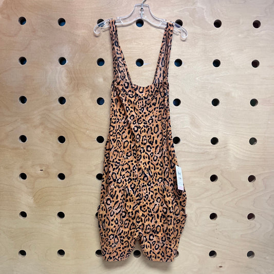 Animal Print Romper