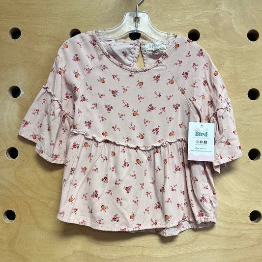 Pink Floral Top