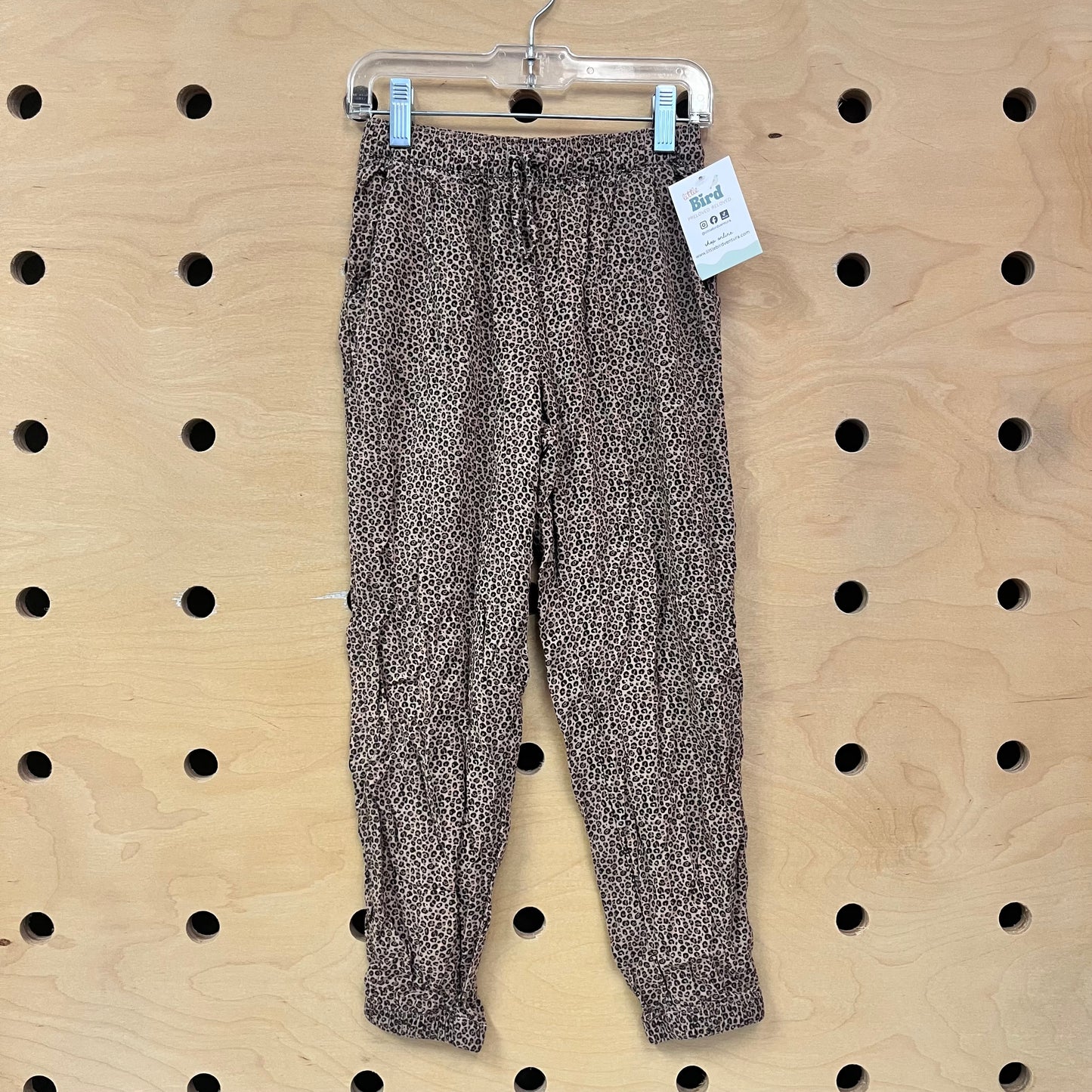 Cheetah Drawstring Joggers