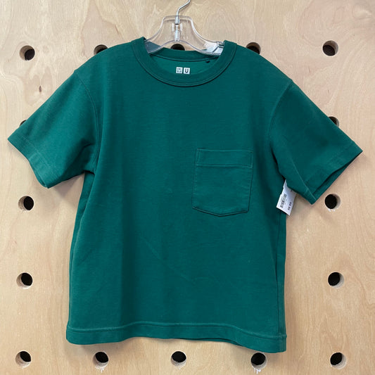 Green Pocket Tee